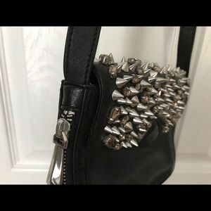 Sam Edelman cross body black bag with spike/stud